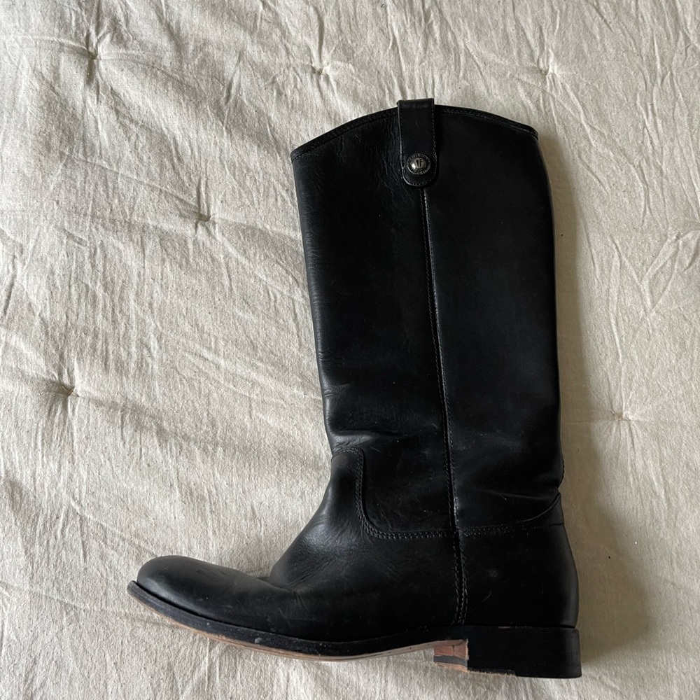 Great Frye riding boots black - calf’s are just too small